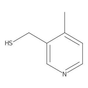 (4-Methylpyridin-3-yl)methanethiol结构式
