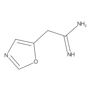 2-(1,3-Oxazol-5-yl)ethanimidamide Structure