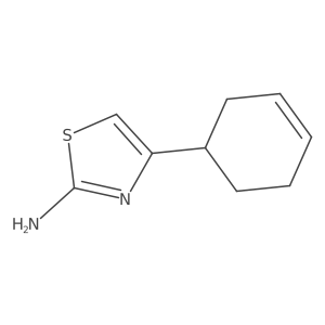 4-(Cyclohex-3-en-1-yl)-1,3-thiazol-2-amine Structure
