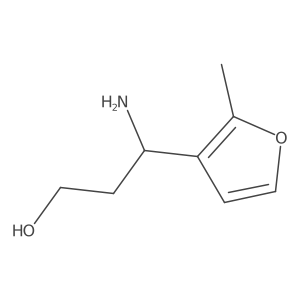 (3S)-3-Amino-3-(2-methyl(3-furyl))propan-1-OL Structure