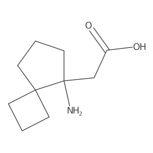2-{5-Aminospiro[3.4]octan-5-yl}acetic acid结构式