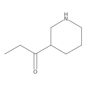 1-[(3S)-piperidin-3-yl]propan-1-one Structure