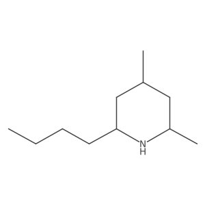 2-Butyl-4,6-dimethylpiperidine结构式