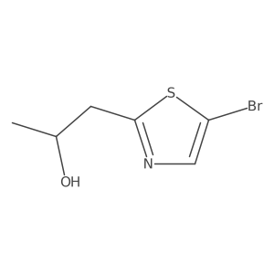 1-(5-Bromo-1,3-thiazol-2-yl)propan-2-ol Structure