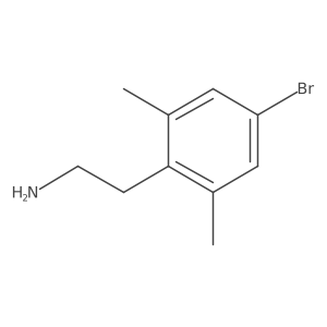 2-(4-Bromo-2,6-dimethylphenyl)ethan-1-amine Structure