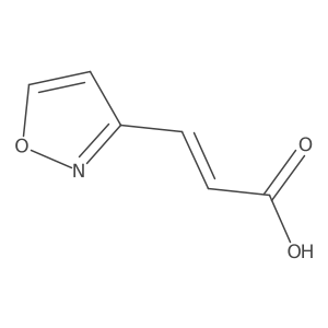 3-(1,2-Oxazol-3-yl)prop-2-enoic acid结构式