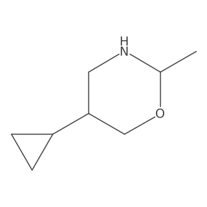 5-Cyclopropyl-2-methyl-1,3-oxazinane Structure