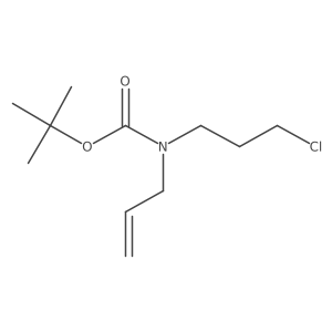 tert-butyl N-(3-chloropropyl)-N-prop-2-enylcarbamate结构式