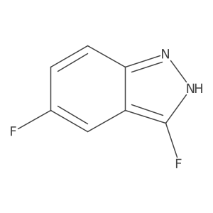 3,5-Difluoro-1H-indazole Structure