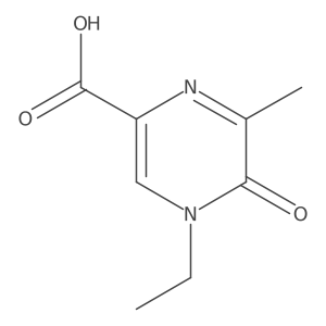 4-Ethyl-6-methyl-5-oxo-4,5-dihydropyrazine-2-carboxylic acid Structure