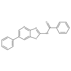 Benzamide,n-(6-phenylthiazolo[4,5-b]pyridin-2-yl)-结构式