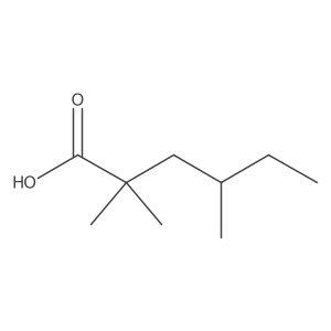 2,2,4-Trimethylhexanoic acid Structure