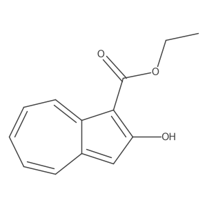 Ethyl 2-hydroxyazulene-1-carboxylate Structure