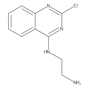 N'-(2-chloroquinazolin-4-yl)ethane-1,2-diamine结构式