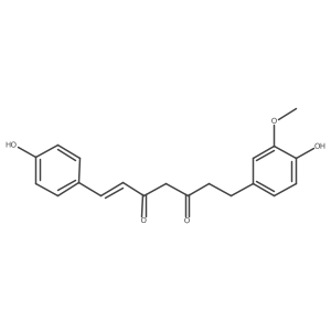 (1E)-7-(4-Hydroxy-3-methoxyphenyl)-1-(4-hydroxyphenyl)hept-1-ene-3,5-dione Structure