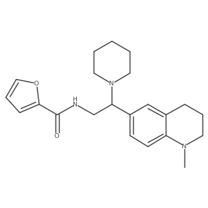 N-(2-(1-methyl-1,2,3,4-tetrahydroquinolin-6-yl)-2-(piperidin-1-yl)ethyl)furan-2-carboxamide Structure
