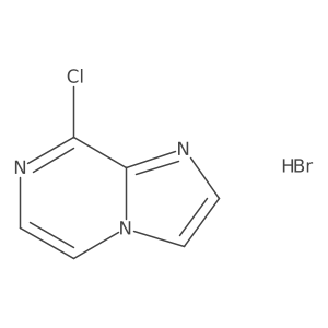 8-Chloroimidazo[1,2-a]pyrazine hydrobromide Structure