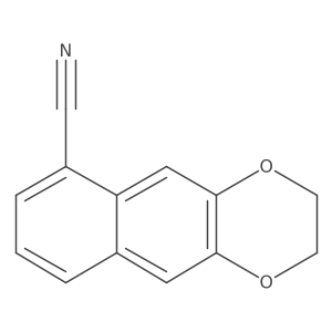 2,3-Dihydronaphtho[2,3-b][1,4]dioxine-6-carbonitrile Structure