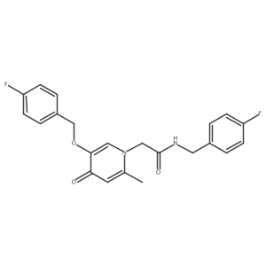 N-(4-fluorobenzyl)-2-(5-((4-fluorobenzyl)oxy)-2-methyl-4-oxopyridin-1(4H)-yl)acetamide Structure