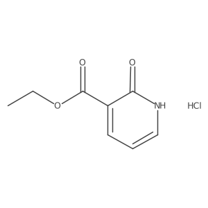 Ethyl 2-oxo-1,2-dihydropyridine-3-carboxylate hydrochloride Structure