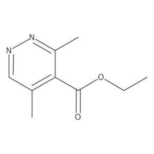Ethyl 3,5-dimethylpyridazine-4-carboxylate结构式