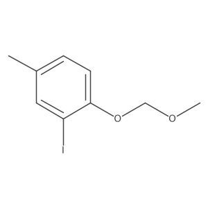 2-Iodo-1-(methoxymethoxy)-4-methylbenzene结构式