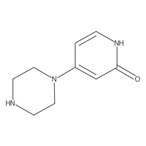 4-(Piperazin-1-yl)pyridin-2-ol结构式