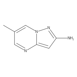 6-Methylpyrazolo[1,5-a]pyrimidin-2-amine Structure