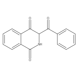 3-Benzoyl-2,3-dihydroisoquinoline-1,4-dione Structure
