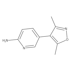 5-(Dimethyl-1,2-oxazol-4-yl)pyridin-2-amine Structure