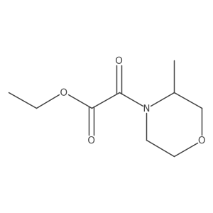 Ethyl 3-methyl-I+/--oxo-4-morpholineacetate Structure