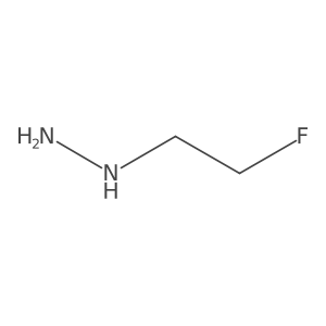 (2-Fluoroethyl)hydrazine Structure