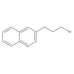 3-(3-Bromopropyl)quinoline结构式
