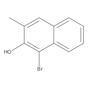 1-Bromo-3-methylnaphthalen-2-ol Structure