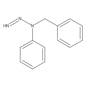 3-Benzyl-3-phenyltriaz-1-ene结构式