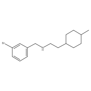 [(3-Bromophenyl)methyl][2-(4-methylcyclohexyl)ethyl]amine结构式