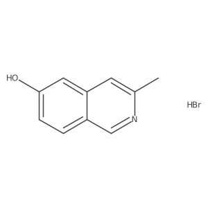 3-Methylisoquinolin-6-ol hydrobromide Structure