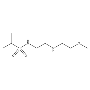 N-{2-[(2-methoxyethyl)amino]ethyl}propane-2-sulfonamide Structure