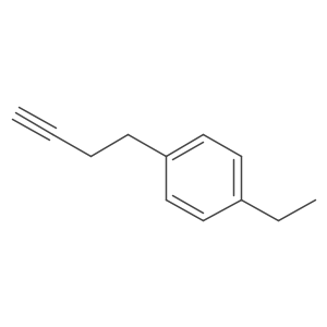 1-(But-3-yn-1-yl)-4-ethylbenzene Structure