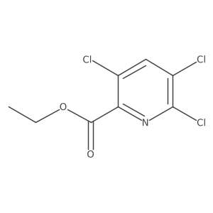 Ethyl3,5,6-trichloropicolinate Structure