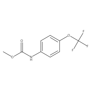 Methyl (4-(trifluoromethoxy)phenyl)carbamate Structure