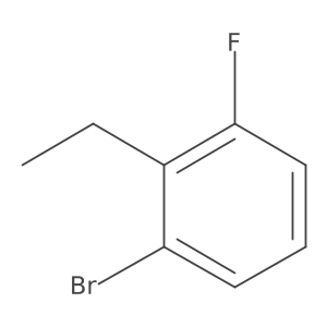 1-Bromo-2-ethyl-3-fluorobenzene结构式