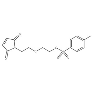 Mal-PEG2-Tos结构式
