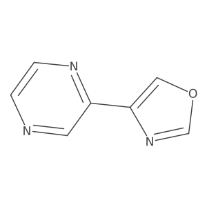 4-(Pyrazin-2-yl)oxazole Structure