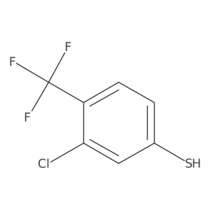3-Chloro-4-(trifluoromethyl)benzenethiol Structure