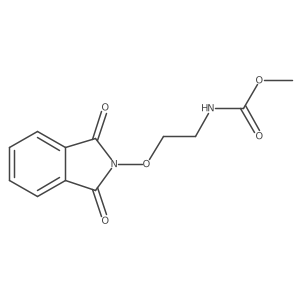 Methyl (2-((1,3-dioxoisoindolin-2-yl)oxy)ethyl)carbamate Structure