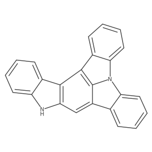 11H-Diindolo[3,2-b:1',2',3'-lm]carbazole Structure
