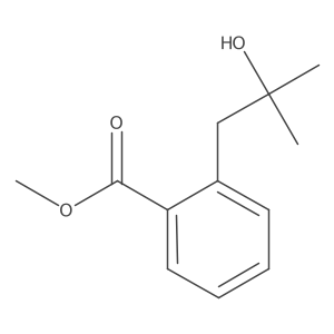 Methyl 2-(2-hydroxy-2-methylpropyl)benzoate结构式