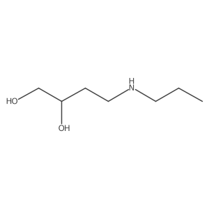 4-(Propylamino)butane-1,2-diol Structure