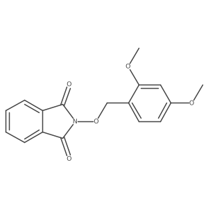2-((2,4-Dimethoxybenzyl)oxy)isoindoline-1,3-dione Structure
